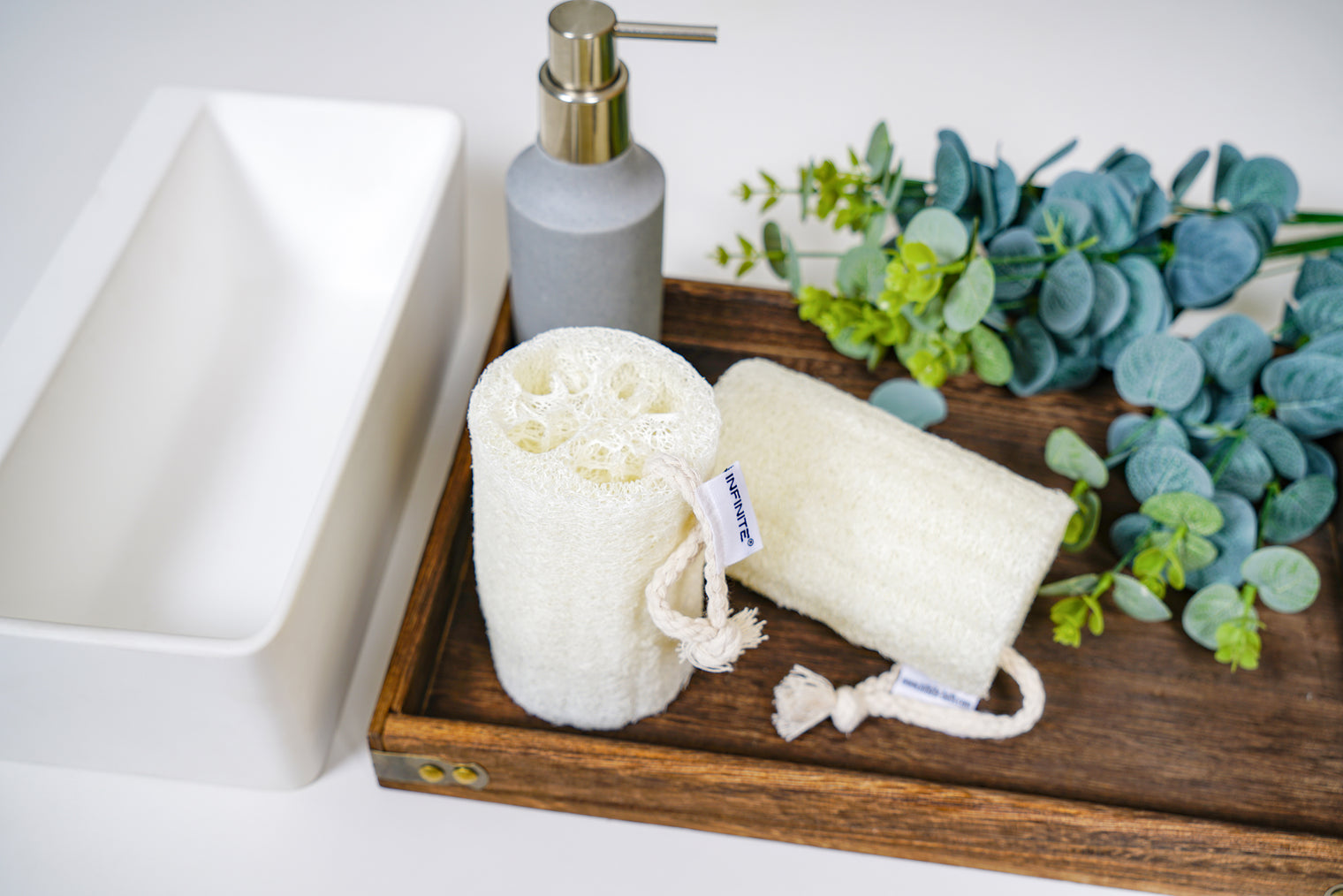 5" Bath Scrub Loofah-Bath & Body-INFINITE-訂造洗手盆,浴室翻新, small size bathtubs, custom-made bathtub HK,freestanding bathtub Hong Kong, 獨立式 浴缸 香港, premium bathtub brands HK, Where to buy bathtubs in Hong Kong, best custom bathroom furniture HK, Infinite Bath, Infinite浴缸, Cloakroom,Vanities, Mirrors,Bathroom Furniture, 浴室裝修,浴室 櫃 訂造