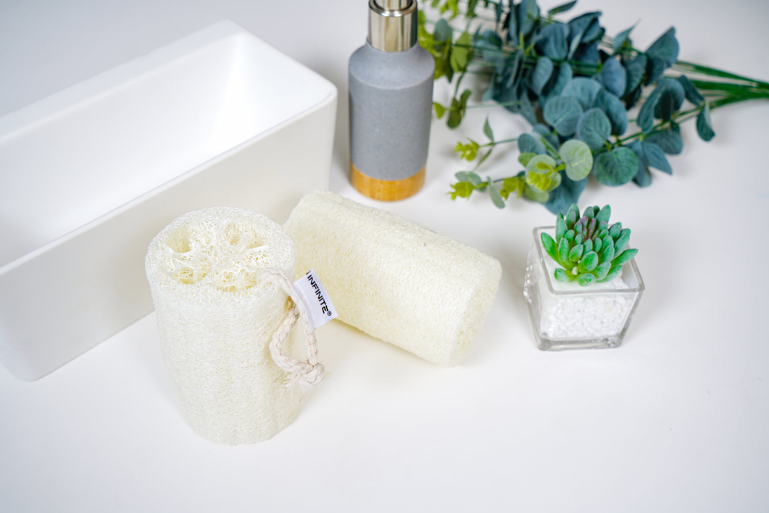 5" Bath Scrub Loofah-Bath & Body-INFINITE-訂造洗手盆,浴室翻新, small size bathtubs, custom-made bathtub HK,freestanding bathtub Hong Kong, 獨立式 浴缸 香港, premium bathtub brands HK, Where to buy bathtubs in Hong Kong, best custom bathroom furniture HK, Infinite Bath, Infinite浴缸, Cloakroom,Vanities, Mirrors,Bathroom Furniture, 浴室裝修,浴室 櫃 訂造