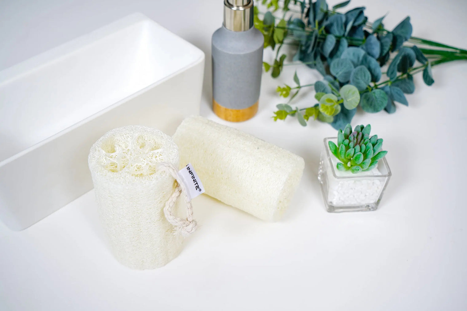 5" Bath Scrub Loofah-Bath & Body-INFINITE-訂造洗手盆,浴室翻新, small size bathtubs, custom-made bathtub HK,freestanding bathtub Hong Kong, 獨立式 浴缸 香港, premium bathtub brands HK, Where to buy bathtubs in Hong Kong, best custom bathroom furniture HK, Infinite Bath, Infinite浴缸, Cloakroom,Vanities, Mirrors,Bathroom Furniture, 浴室裝修,浴室 櫃 訂造