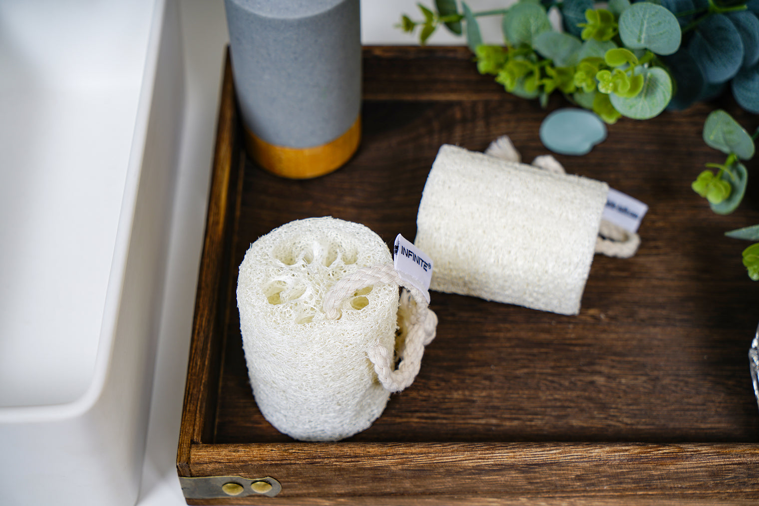 3" Bath Scrub Loofah-Bath & Body-INFINITE-訂造洗手盆,浴室翻新, small size bathtubs, custom-made bathtub HK,freestanding bathtub Hong Kong, 獨立式 浴缸 香港, premium bathtub brands HK, Where to buy bathtubs in Hong Kong, best custom bathroom furniture HK, Infinite Bath, Infinite浴缸, Cloakroom,Vanities, Mirrors,Bathroom Furniture, 浴室裝修,浴室 櫃 訂造