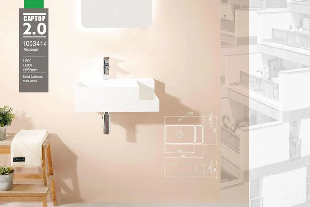 Captop 2.0-WALL MOUNT WASHBASINS-訂造一體無縫洗手盆,Tailor made Washbasins,waterbasin hk, 浴室物料,浴室裝修,訂造洗手盆,浴室翻新,Bathroomware ,Bespoke bathroom,浴室配件,訂造浴室潔具,訂造浴室傢俬,香港 浴室設計 公司,best custom bathroom furniture HK, Infinite Bath