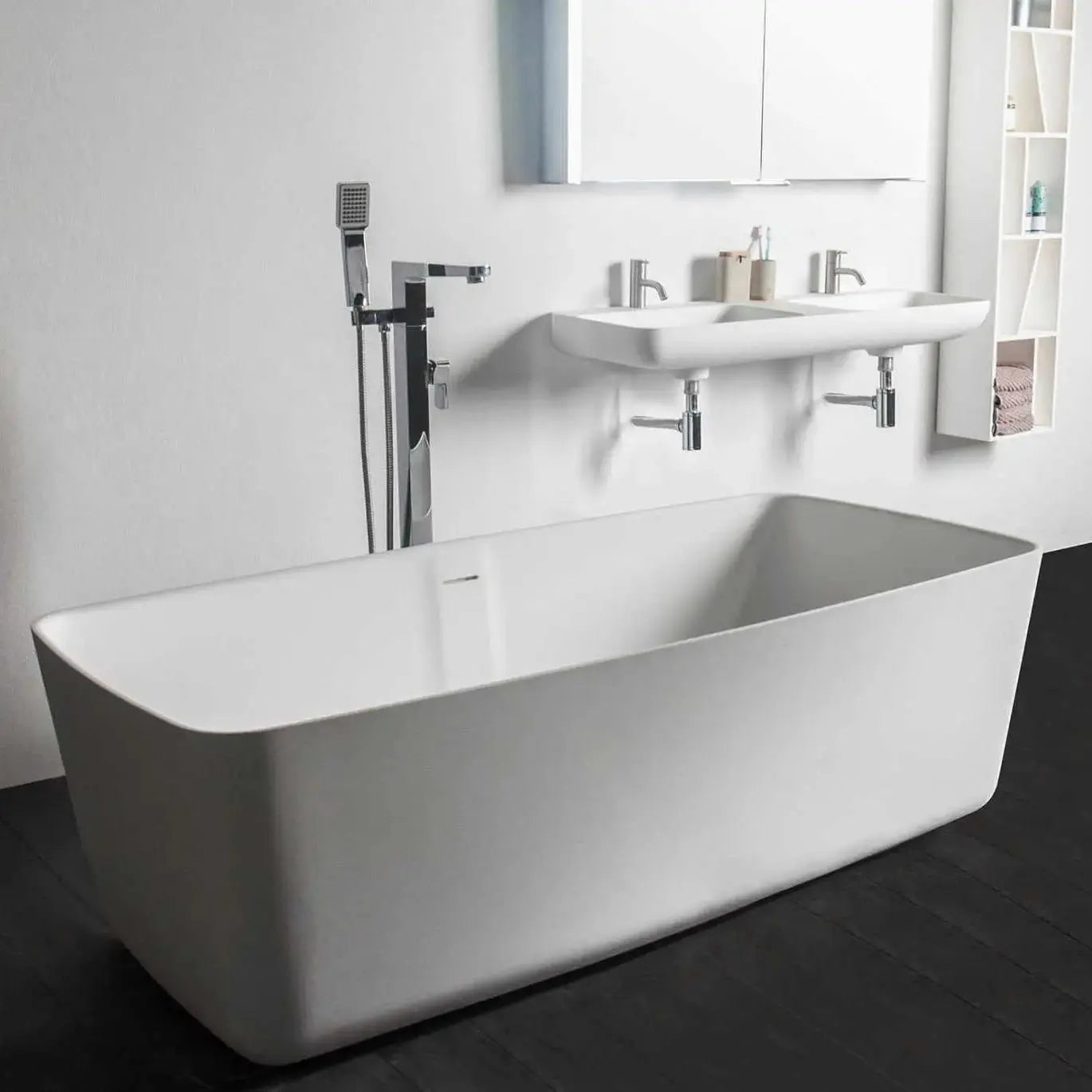 Niagara (Rounded Rectangle) 168-BATHTUBS-INFINITE-訂造洗手盆,浴室翻新, small size bathtubs, custom-made bathtub HK,freestanding bathtub Hong Kong, 獨立式 浴缸 香港, premium bathtub brands HK, Where to buy bathtubs in Hong Kong, best custom bathroom furniture HK, Infinite Bath, Infinite浴缸, Cloakroom,Vanities, Mirrors,Bathroom Furniture, 浴室裝修,浴室 櫃 訂造