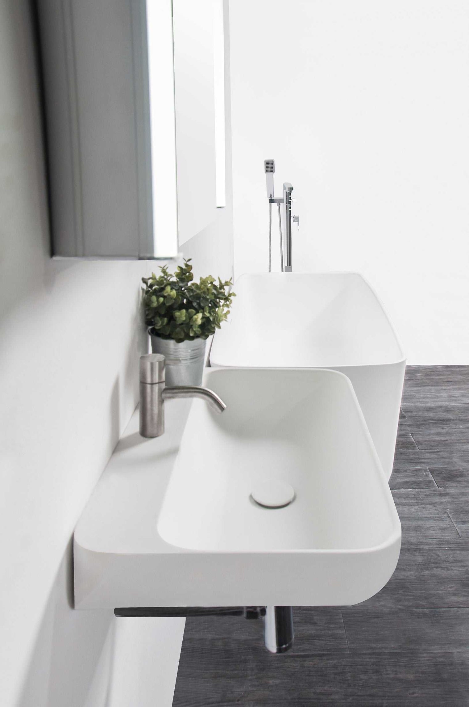 Niagara WM 60-WALL MOUNT WASHBASINS-訂造一體無縫洗手盆,Tailor made Washbasins,waterbasin hk, 浴室物料,浴室裝修,訂造洗手盆,浴室翻新,Bathroomware ,Bespoke bathroom,浴室配件,訂造浴室潔具,訂造浴室傢俬,香港 浴室設計 公司,best custom bathroom furniture HK, Infinite Bath