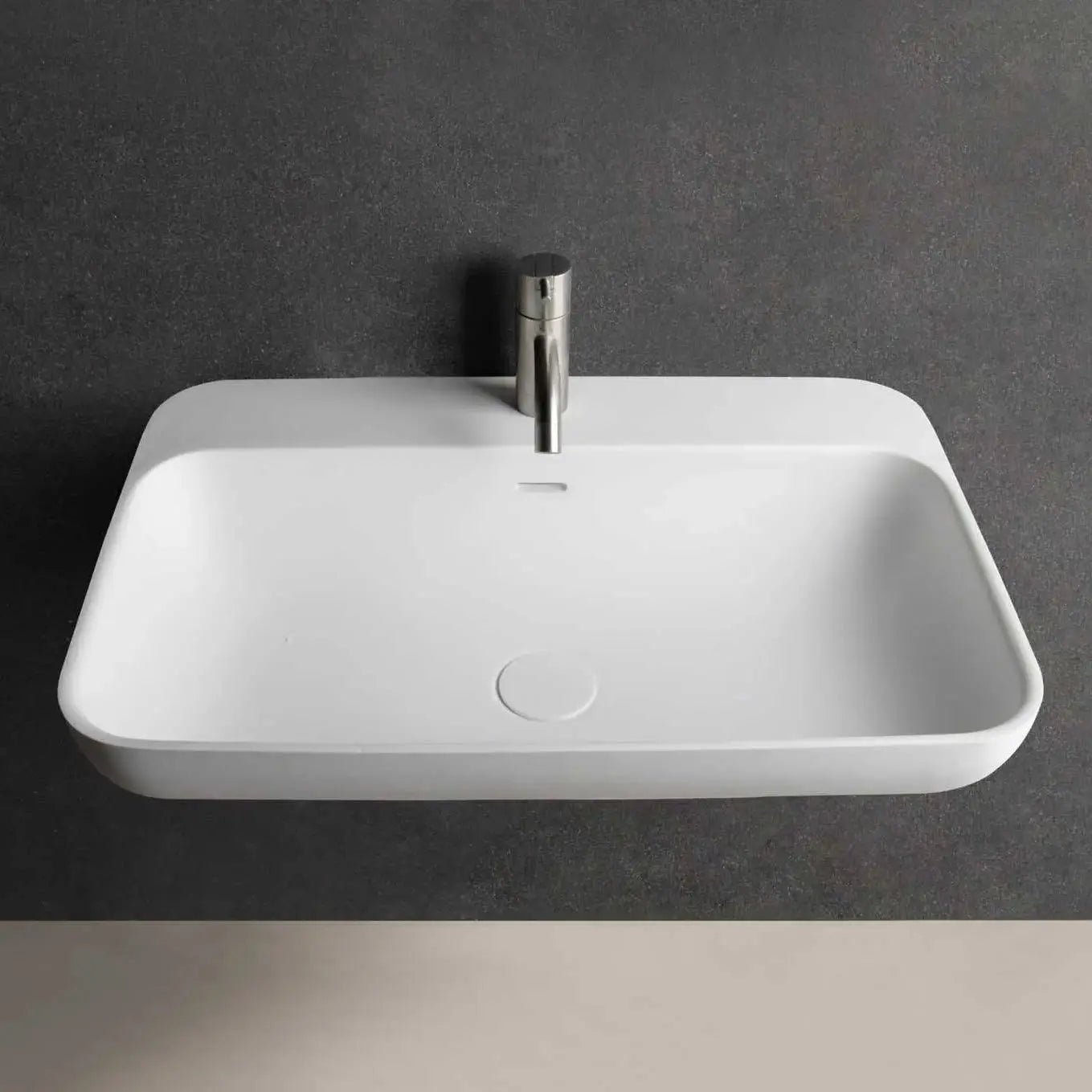 Niagara WM 60-WALL MOUNT WASHBASINS-訂造一體無縫洗手盆,Tailor made Washbasins,waterbasin hk, 浴室物料,浴室裝修,訂造洗手盆,浴室翻新,Bathroomware ,Bespoke bathroom,浴室配件,訂造浴室潔具,訂造浴室傢俬,香港 浴室設計 公司,best custom bathroom furniture HK, Infinite Bath