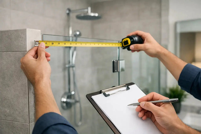 How to Measure for Custom Shower Enclosure