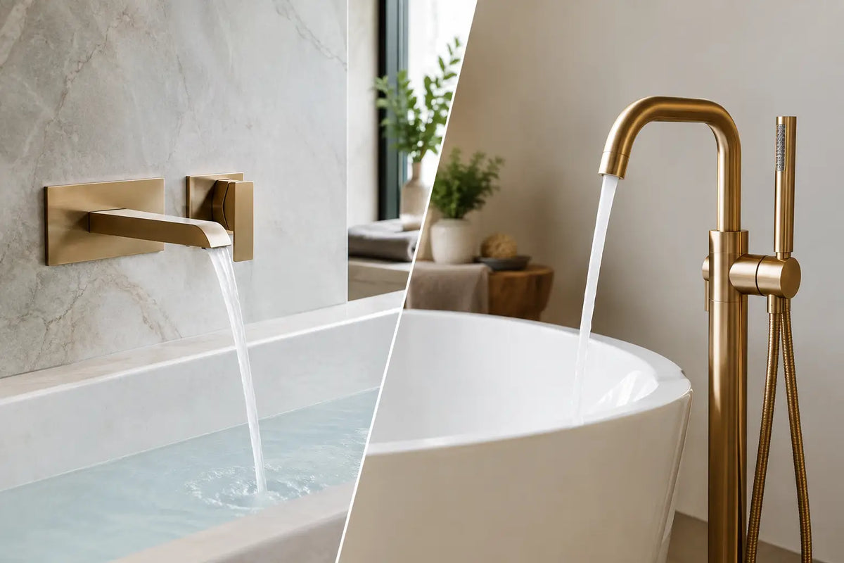 Concealed Versus Exposed Faucets for Luxury Baths