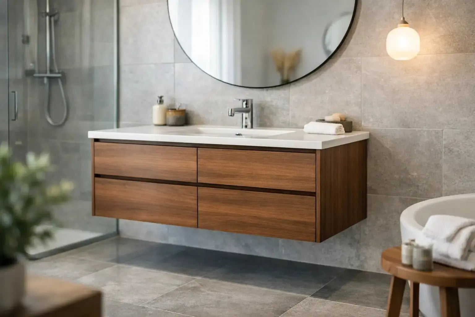 Are Wall Hung Vanities Durable? What Matters