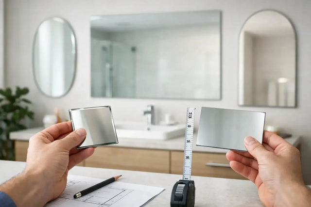 How to Choose a Custom Size Bathroom Mirror