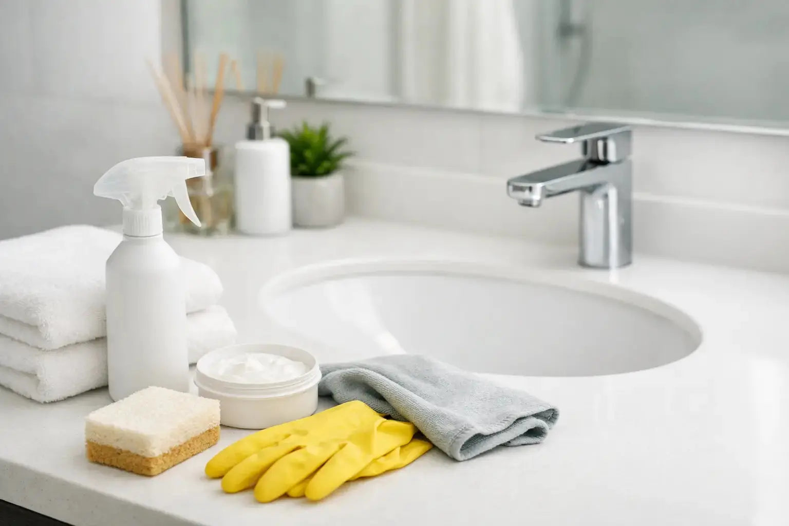 Solid Surface Bathroom Care Guide