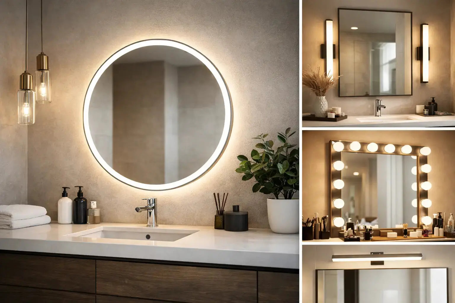 10 Best Bathroom Mirror Lighting Ideas