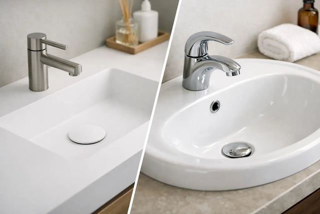 Solid Surface Versus Ceramic Basin