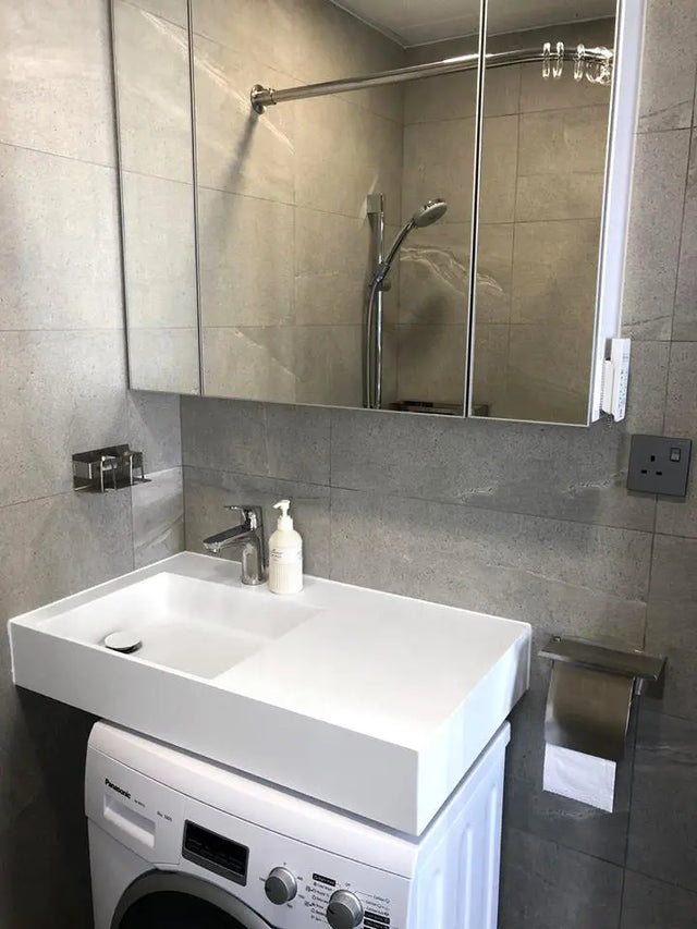 INFINITE 型 · 格 浴室實例-【Apartment】長沙灣 麗翠苑, Infinite Bath, 訂造浴室潔具,Hong Kong custom bathtub,Hong Kong bathroom design company, Luxury bathtub brands Hong Kong,浴室配件,Bespoke bathroom,浴室設計 公司, 豪華 浴缸 品牌 香港,訂造浴室傢俬,浴室翻新,迷你浴缸,訂造洗手盆