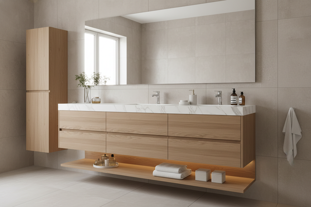 現代豪華浴室櫃設計指南，INFINITE打造高端質感空間靈感