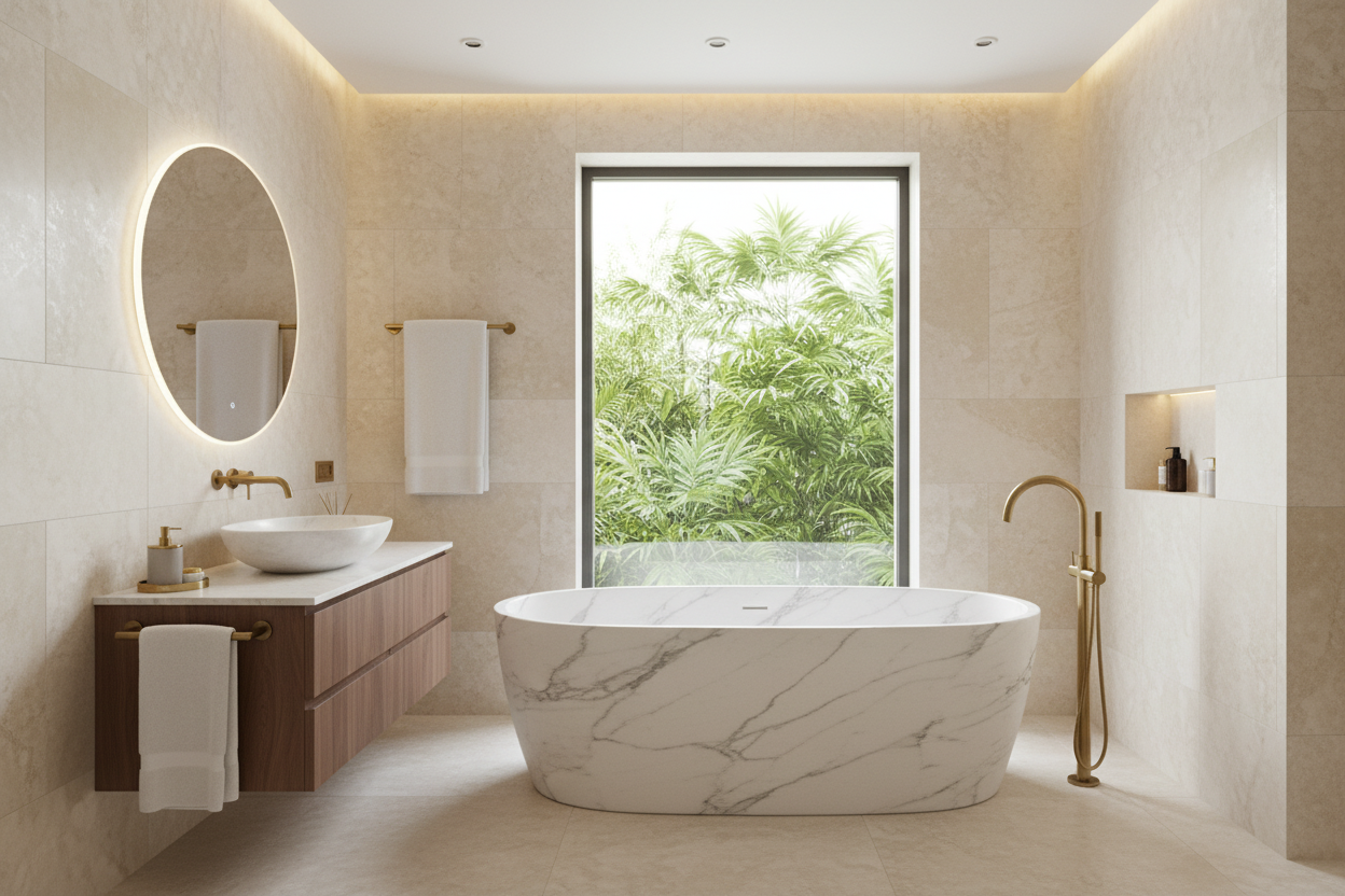 豪華浴室翻新指南呈現INFINITE高端訂製浴室潔具，打造尊貴時尚的沐浴空間