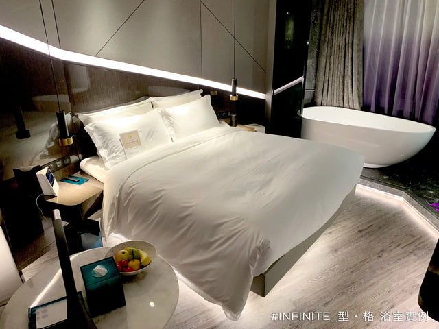 INFINITE 型 · 格 浴室實例-【HOTEL & Resort】揚州瘦西湖Novotel - Room 4, Infinite Bath, 訂造浴室潔具,Hong Kong custom bathtub,Hong Kong bathroom design company, Luxury bathtub brands Hong Kong,浴室配件,Bespoke bathroom,浴室設計 公司, 豪華 浴缸 品牌 香港,訂造浴室傢俬,浴室翻新,迷你浴缸,訂造洗手盆