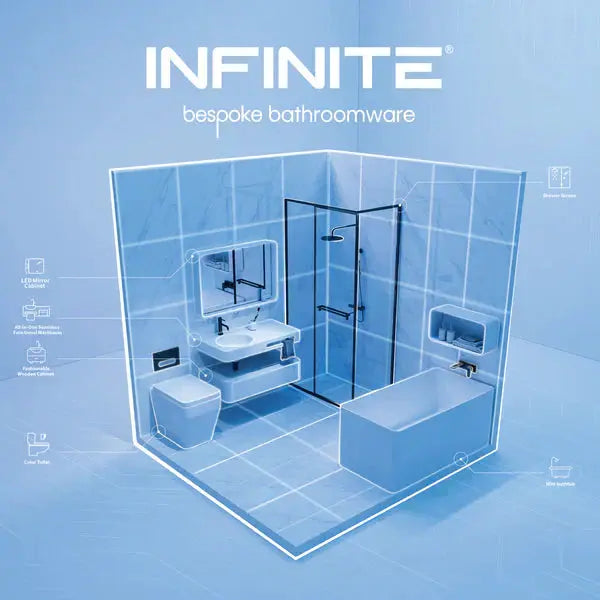 INFINITE Bath,Bespoke bathroom,浴室,浴缸,迷你浴缸,蝸居浴室,浴室設計,浴室翻新,香港 浴缸, mini bathtub, bathtub hong kong, free standing bathtub, back to wall bathtub