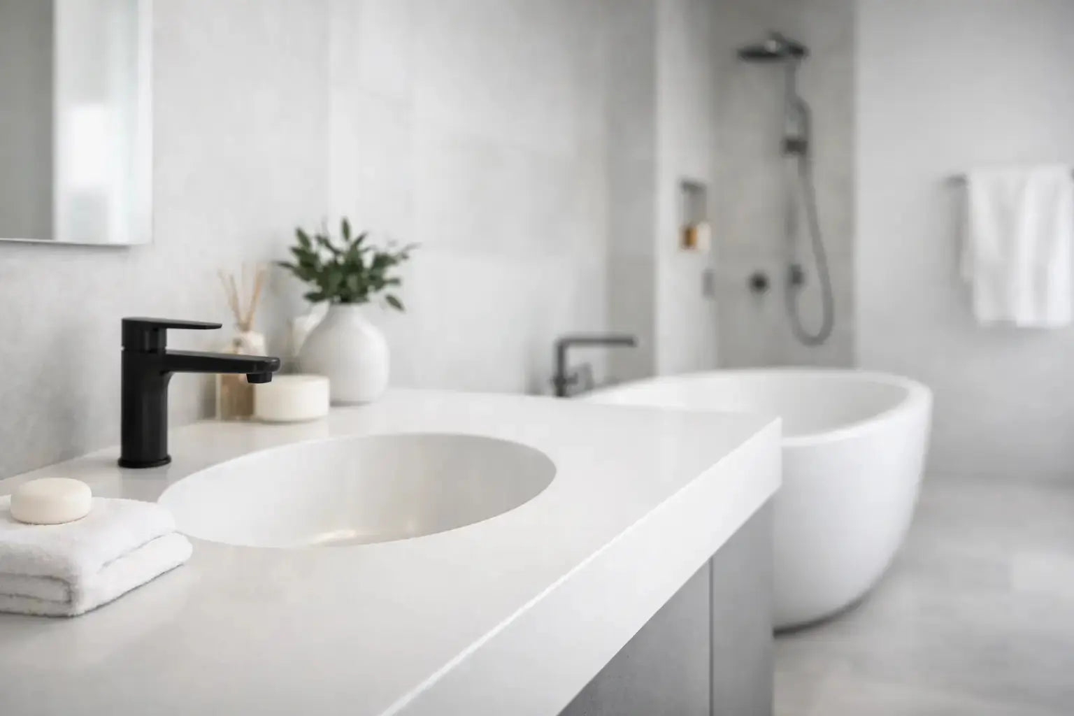 Is Solid Surface Good for Bathrooms?