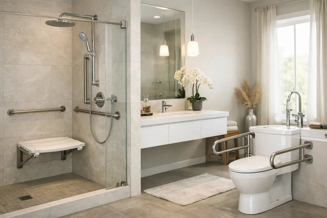 Accessible Bathroom Design With Lasting Elegance