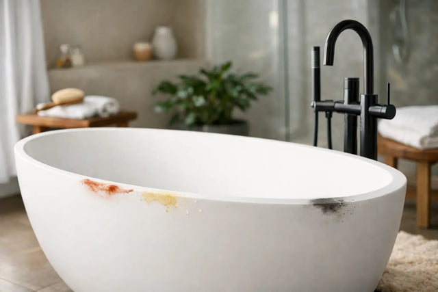 Do Solid Surface Bathtubs Stain? What to Expect
