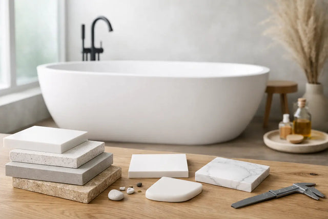 How to Choose Solid Surface Bathtub Material