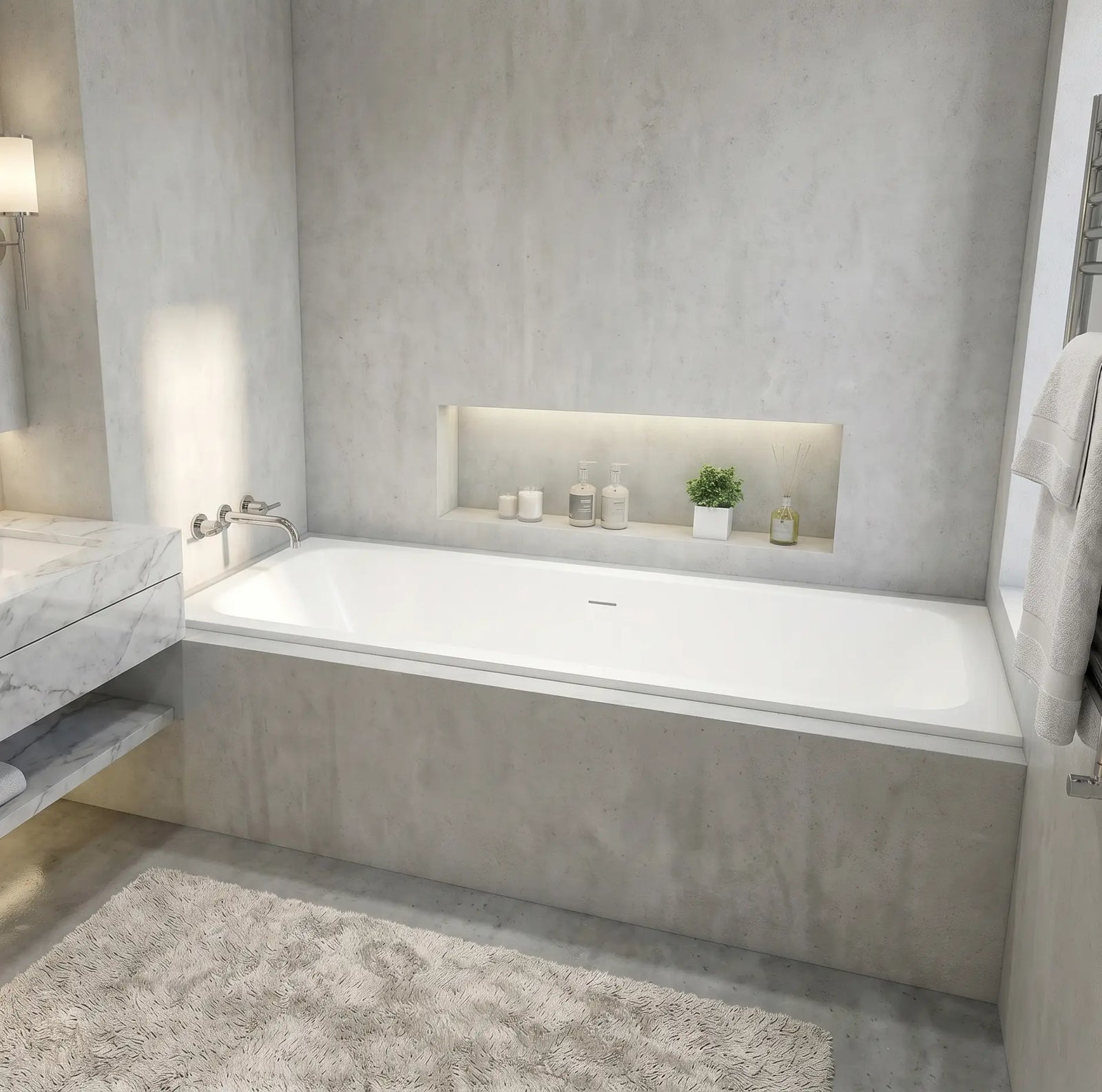 Built-In-Bathtubs INFINITE BATH