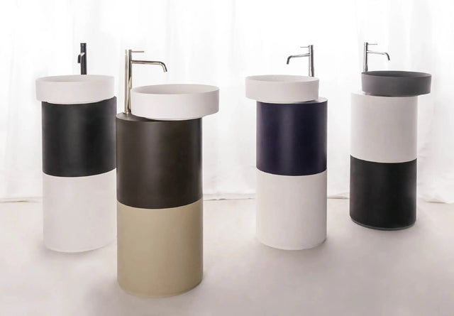 Pedestal Washbasins-INFINITE BATH, 訂造浴室潔具,Hong Kong custom bathtub,Hong Kong bathroom design company, Luxury bathtub brands Hong Kong,浴室配件,浴缸香港,Bespoke bathroom,浴室設計 公司