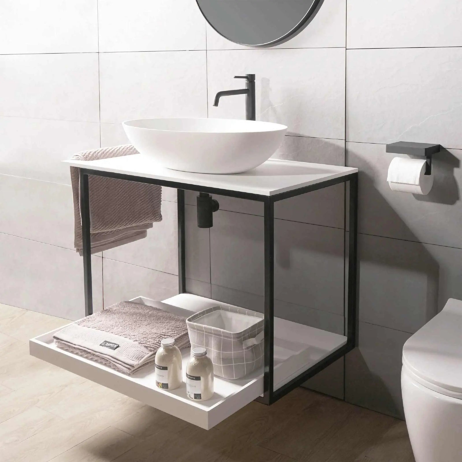 MATRIX-Stainless-Steel-Frame INFINITE BATH