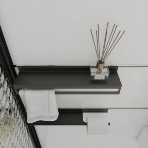 ELEMENTS ACCESSORIES Towel Holer (w/Tray) INFINITE BATH