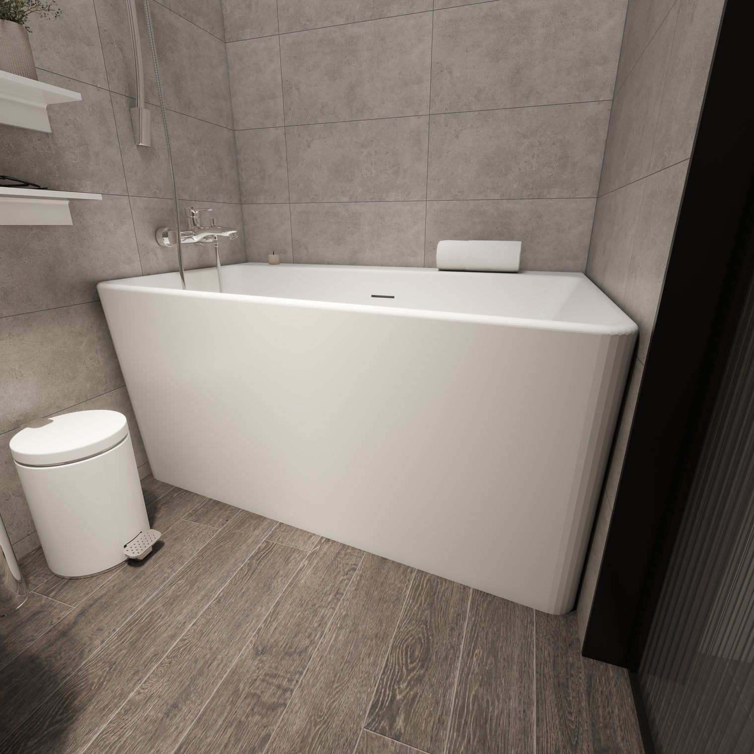 Venice 120L-BATHTUBS-INFINITE-Venice 120L-BATHTUBS-Bespoke Bathroom Renovation, bespoke bathtub Hong Kong, Hong Kong luxury bathroom furniture, modern bathroom design Hong Kong, 香港 浴缸 邊度買, where to buy luxury bathtubs in Hong Kong, Infinite Bath, Infinite 浴室, Washbasin,shower screen, Bathtubs,Washbasins, 迷你浴缸香港,浴室設計 ,浴室翻新,small size bathtubs, custom-made bathtub HK,freestanding bathtub Hong Kong, 獨立式 浴缸 香港,浴室裝修,迷你浴缸,Bathtub length under 1.5m,迷利浴缸，豪華 浴缸 品牌 香港,浴室配件,浴缸香港,訂造浴室潔具,hong kong custom bathtub