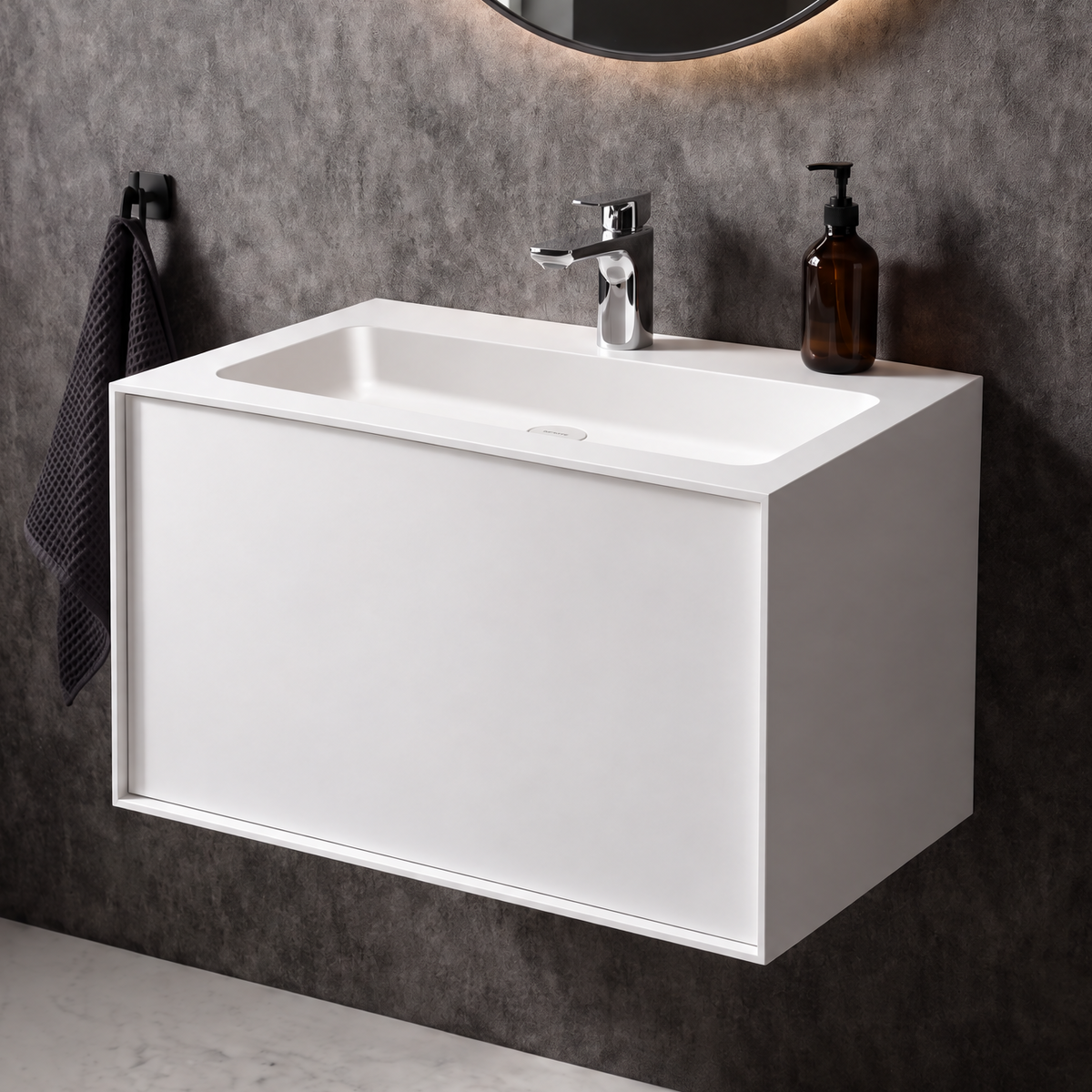 Vesta WM Basin 80 w/Drawer