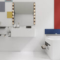 ELEMENTS Wall-Mount Washbasins Bowl on Right INFINITE BATH