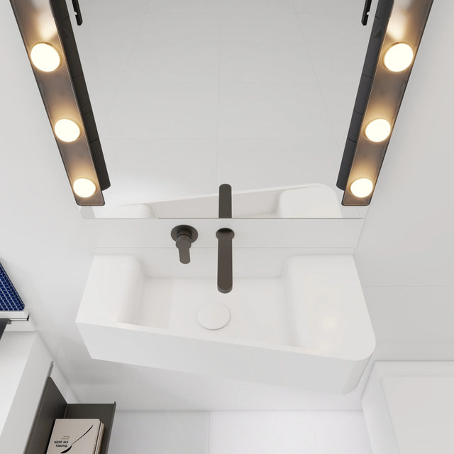 ELEMENTS Wall-Mount Washbasins Bowl Left INFINITE BATH
