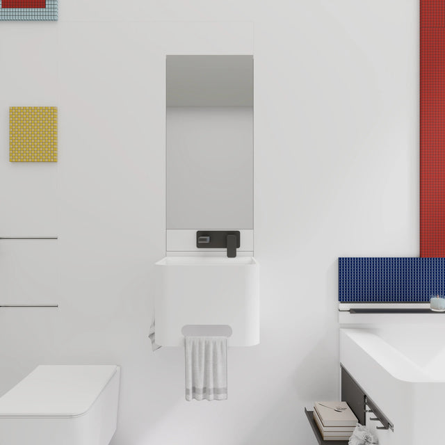 ELEMENTS Wall-Mount Washbasins w/towel bar INFINITE BATH