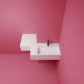 CUT-TO-FIT Modules Basin on Right INFINITE BATH