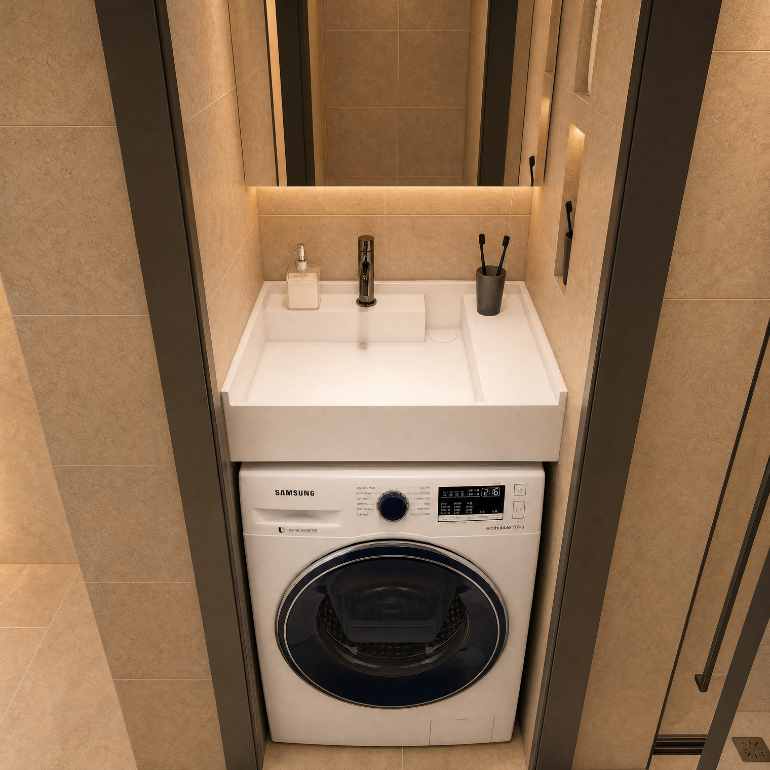 PURE Laundry Sink Rear 65L