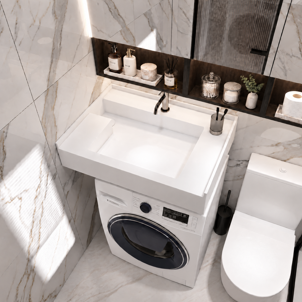PURE Laundry Sink WM 80LS
