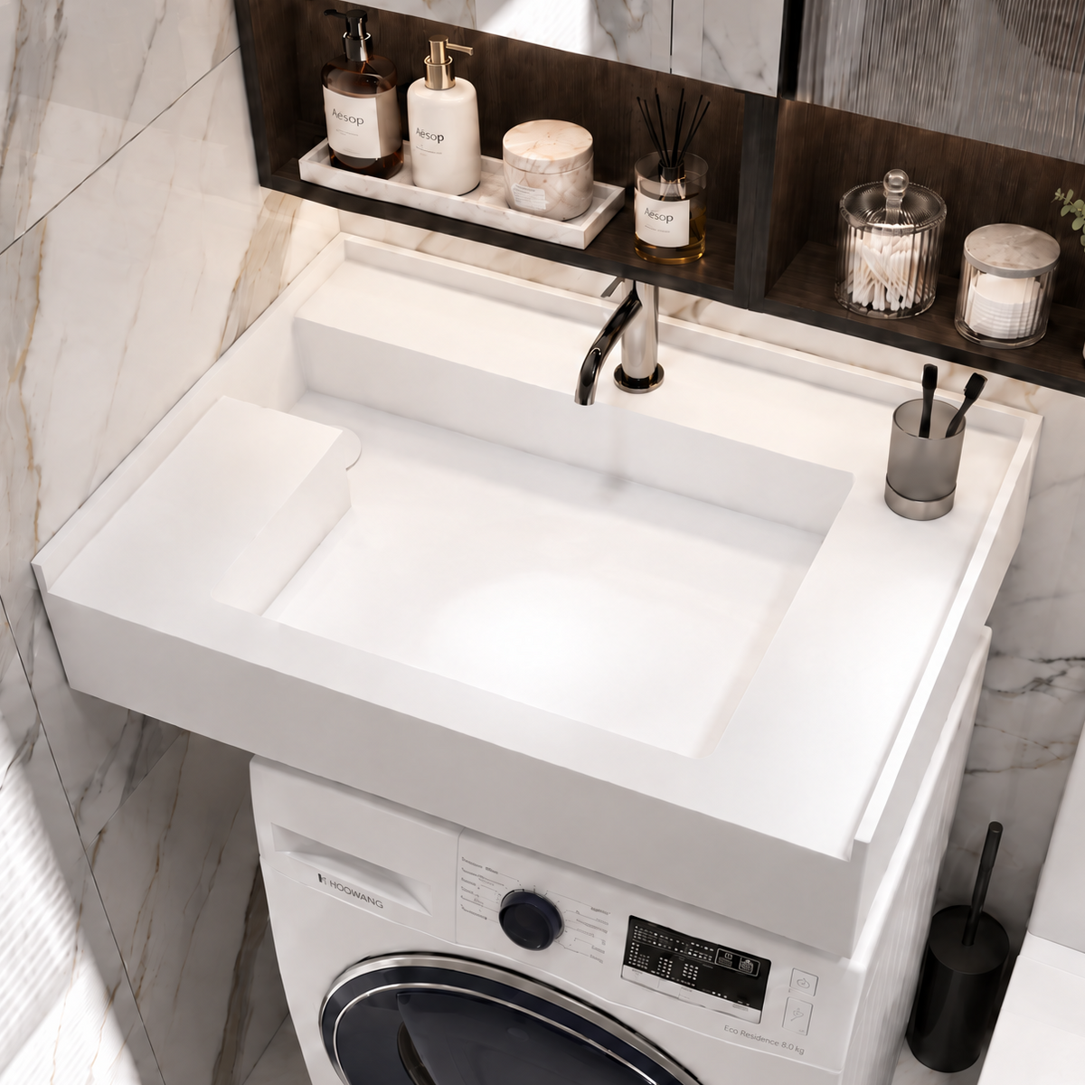 PURE Laundry Sink WM 80LS
