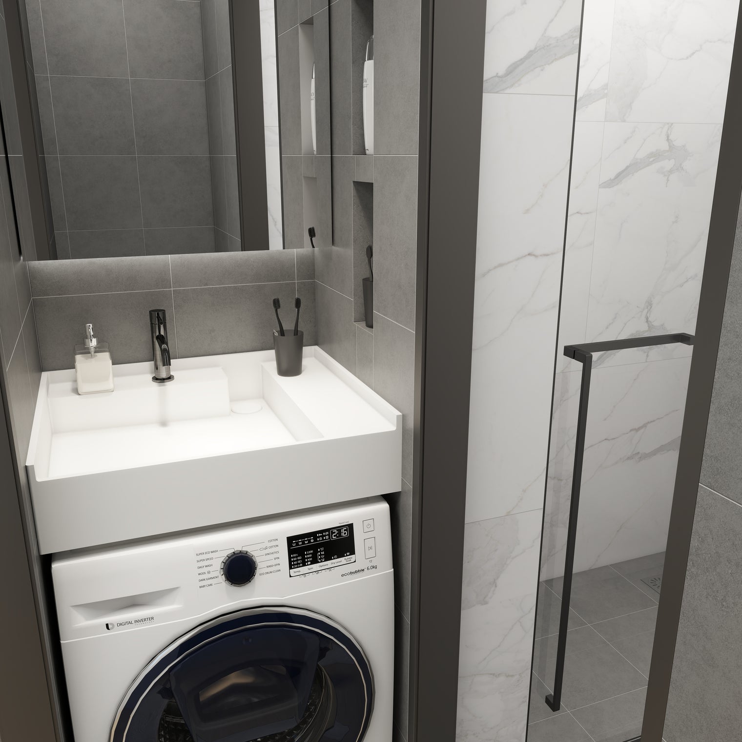 PURE LaundryRear Sink 65L