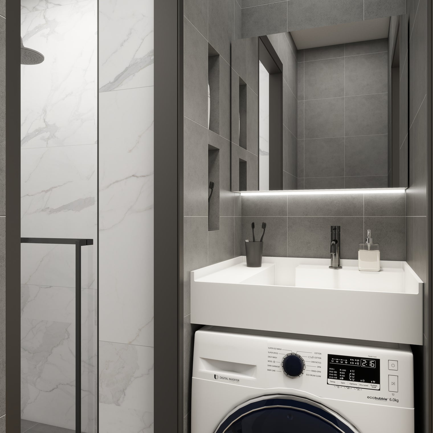 PURE LaundryRear Sink 65R