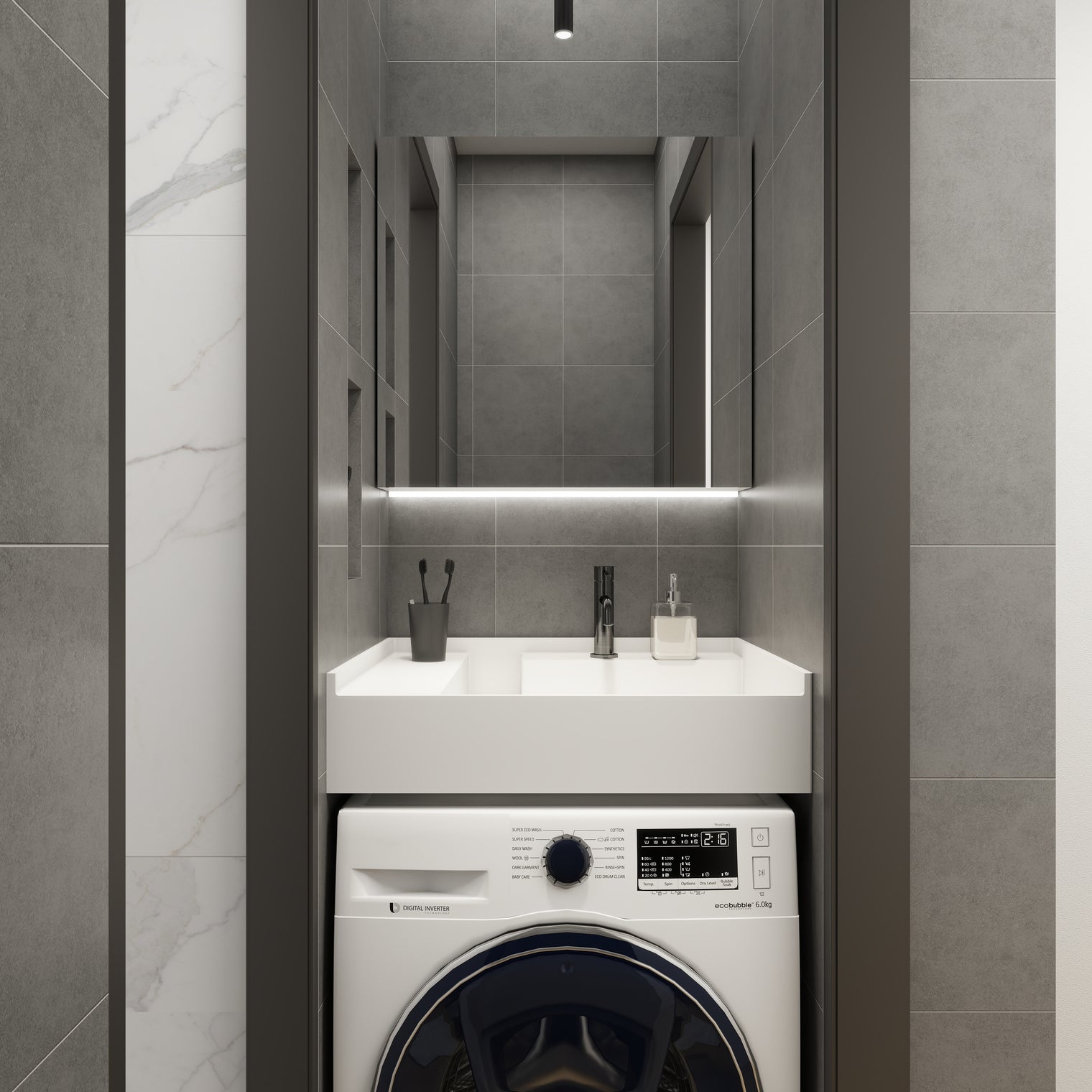 PURE LaundryRear Sink 65R