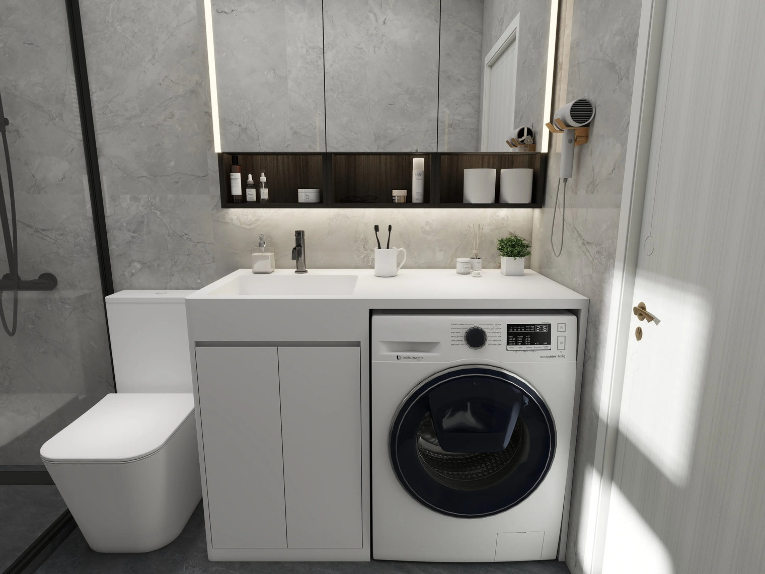 PURE Laundry Sink 120L Combo