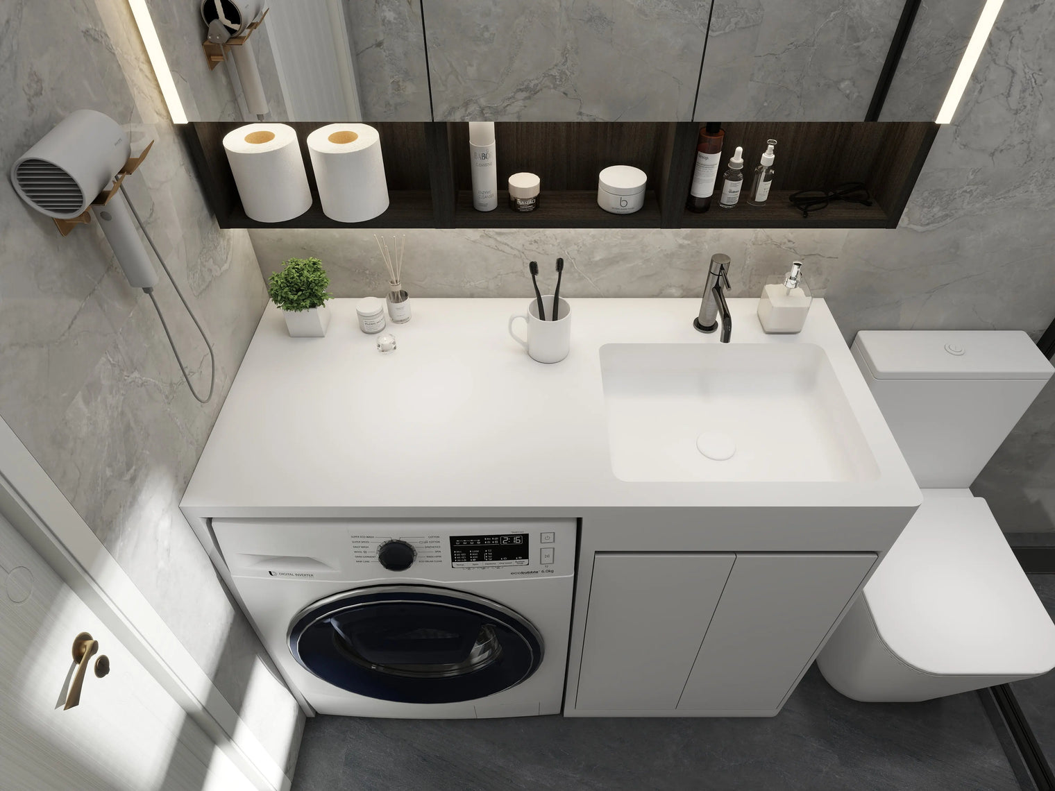 PURE Laundry Sink 120R Combo