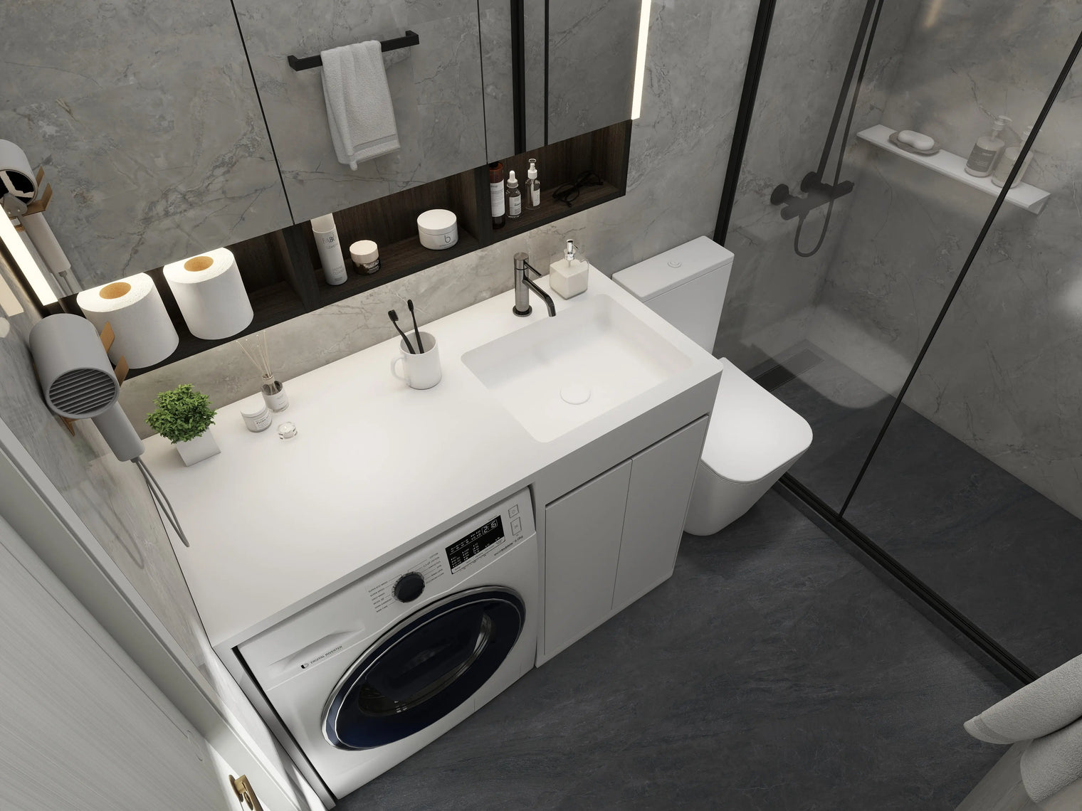 PURE Laundry Sink 120R Combo