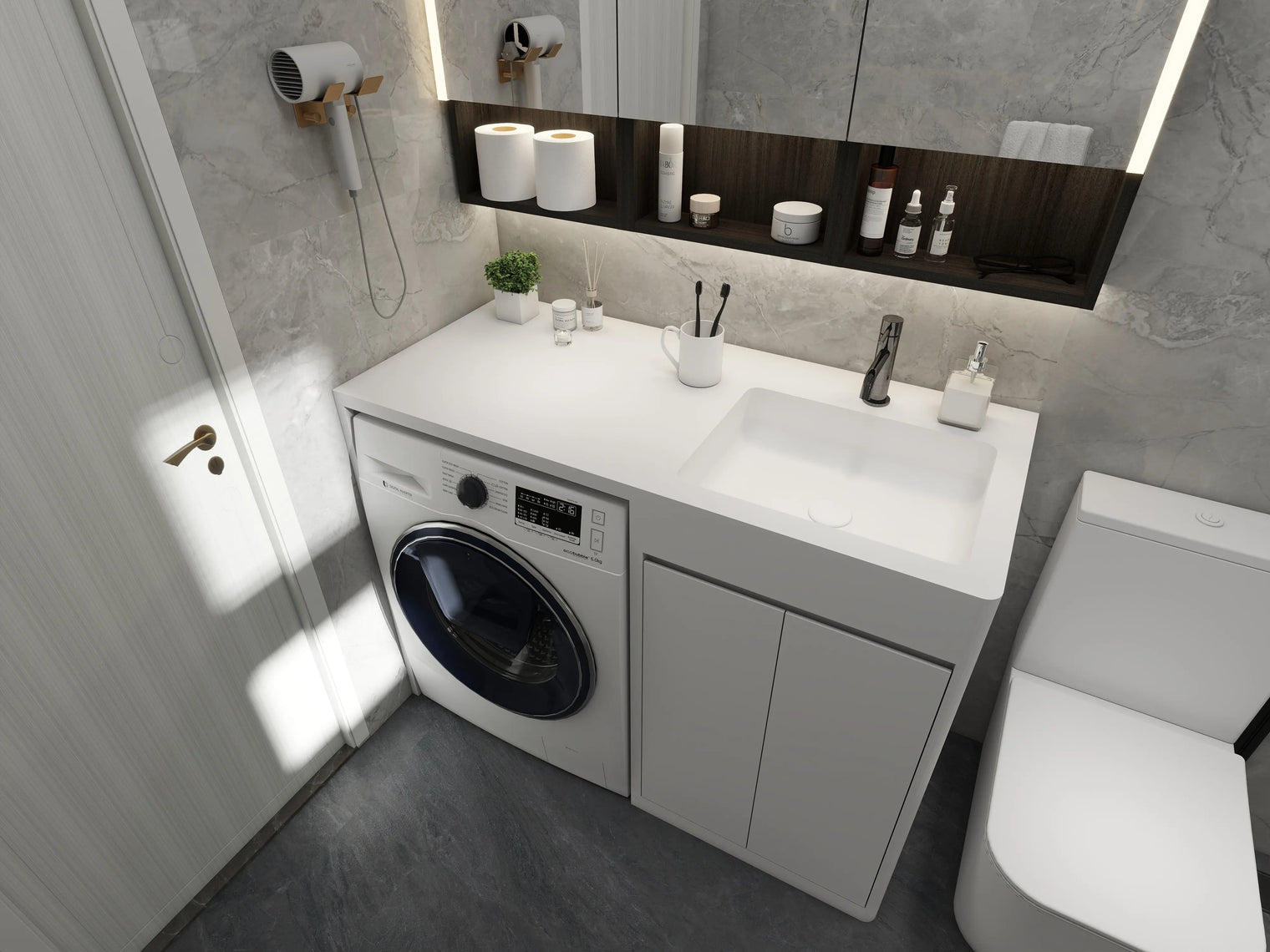 PURE Laundry Sink 120R Combo