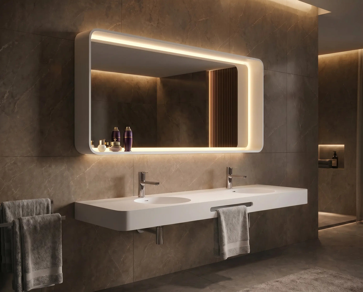 Cirque WM 150DB with Towel Bar