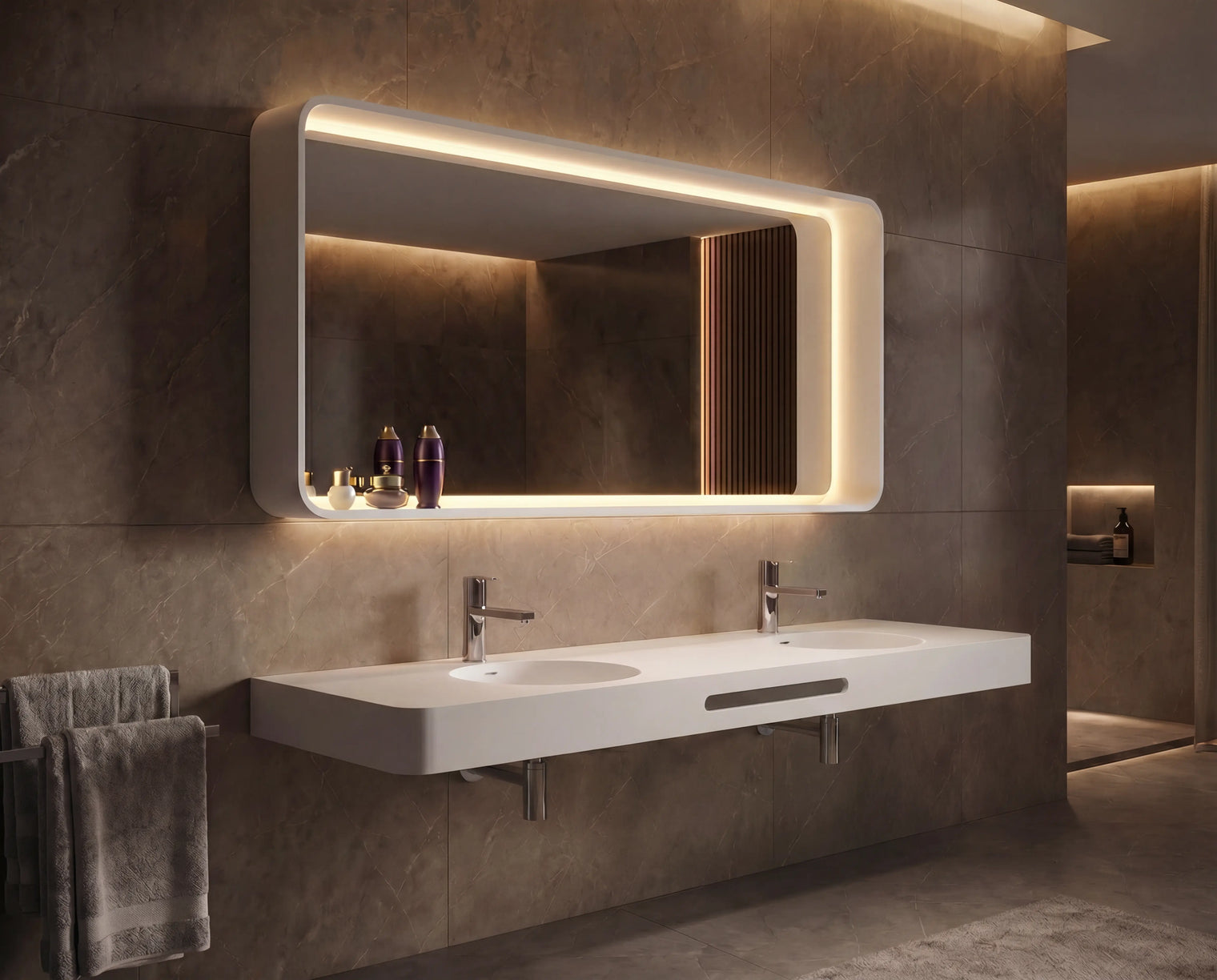 Cirque WM 150DB with Towel Bar