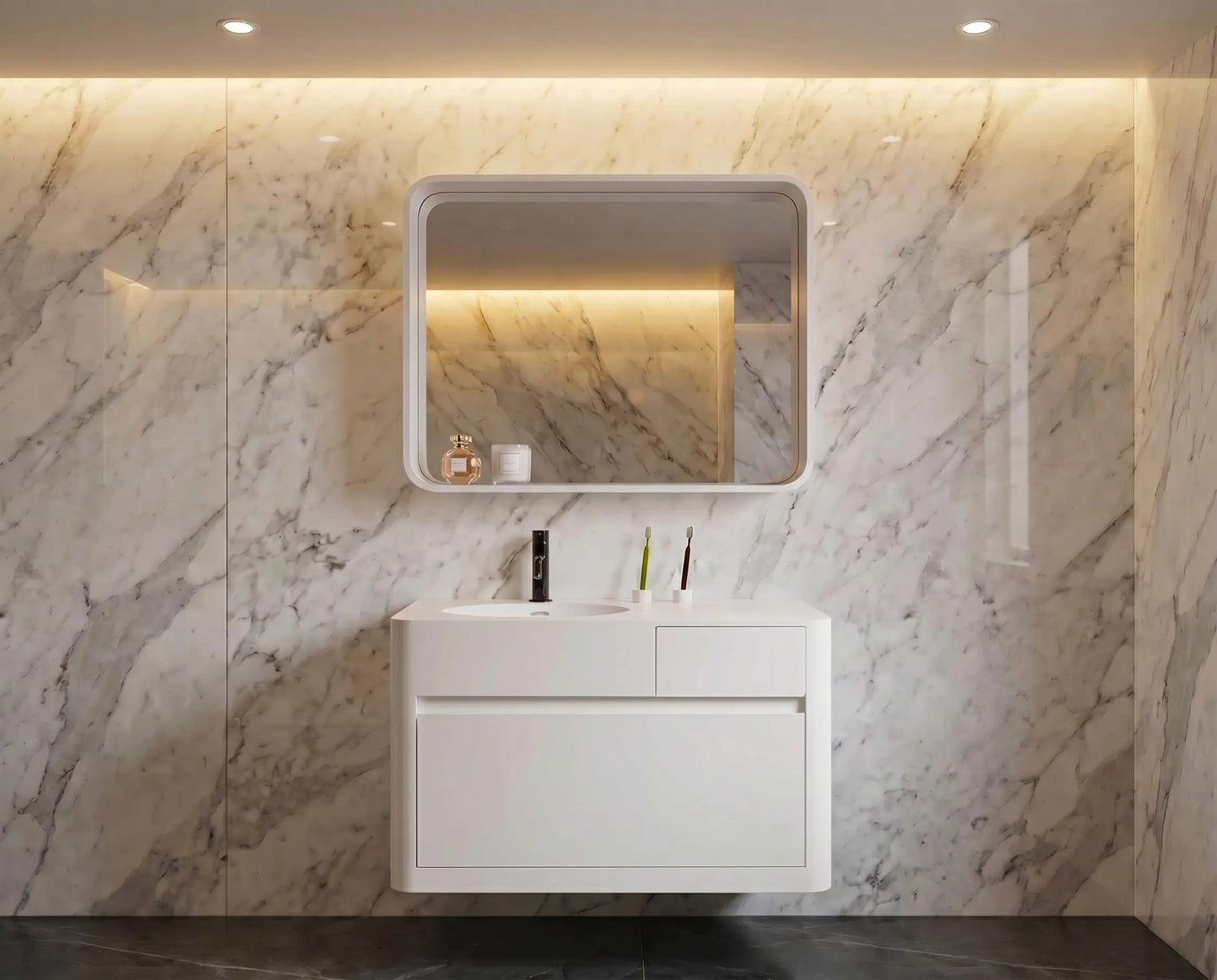 CIRQUE Mirror Shelf 90