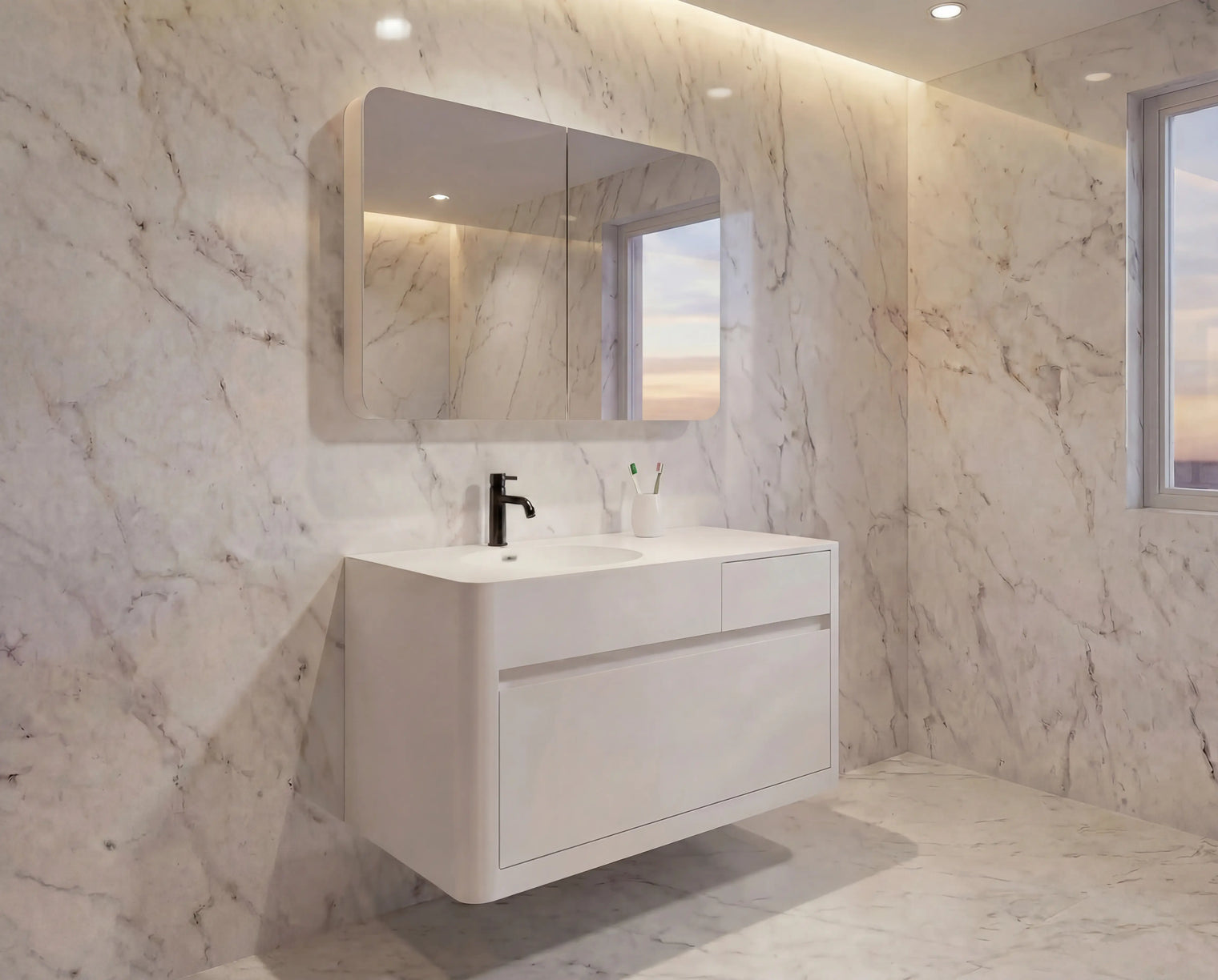 CIRQUE Mirror Cabinet 90