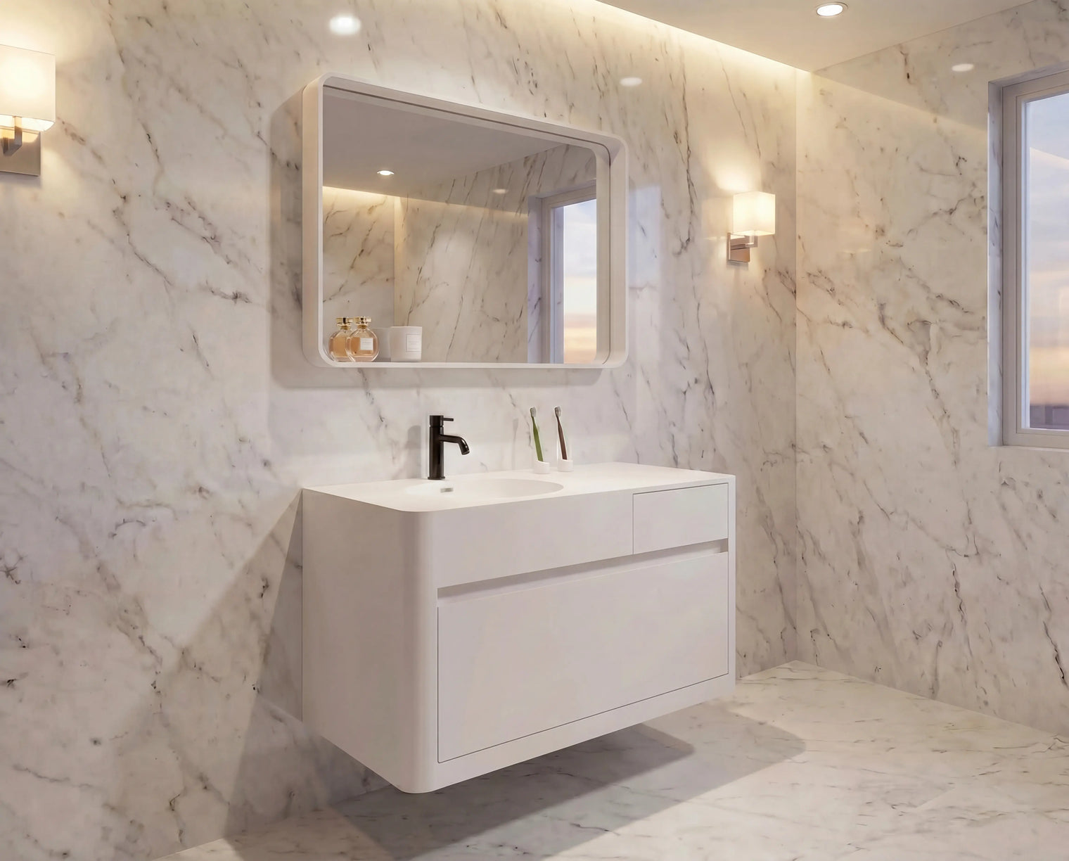 CIRQUE Mirror Shelf 90