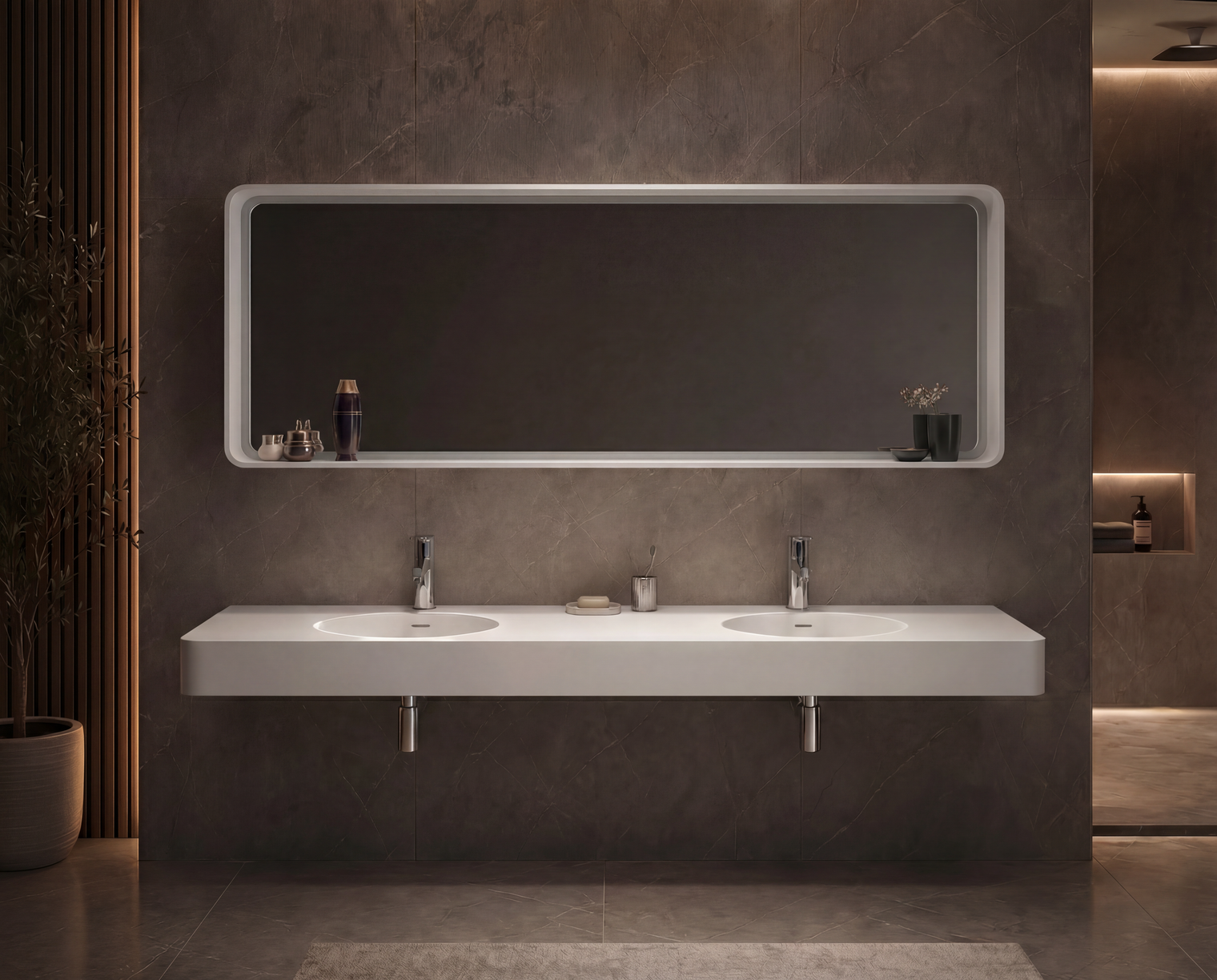 CIRQUE Mirror Shelf 150